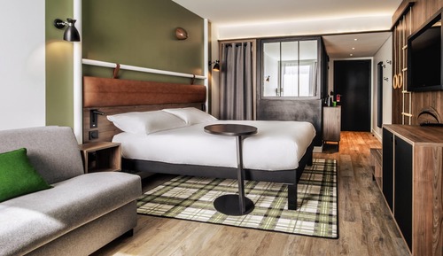 Habitación familiar, 1 cama doble con sofá cama