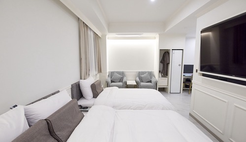 Habitación cuádruple Premium, 2 camas dobles