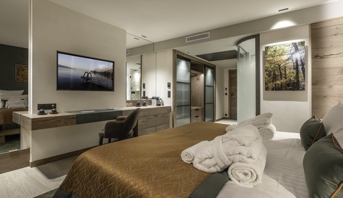 Habitación, balcón