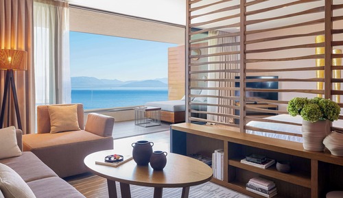 Suite junior, vistas al mar