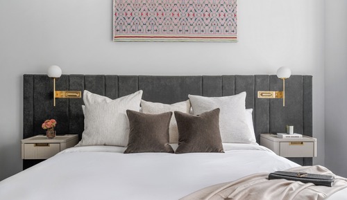 Suite ejecutiva, 1 cama de matrimonio grande con sofá cama, cocina