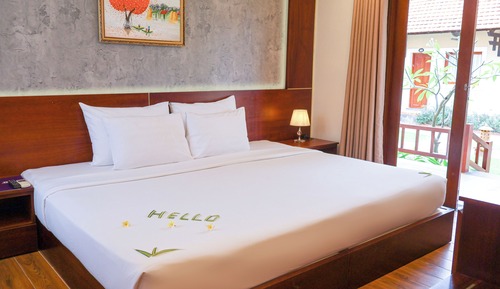 Habitación doble superior, vistas al jardín