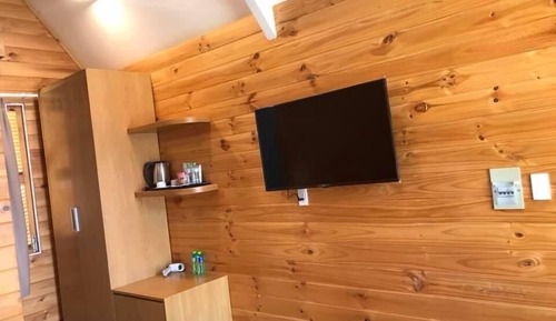 Habitación, vistas al jardín (Wooden Bungalow)