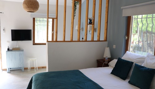 Habitación familiar con 1 cama doble o 2 individuales, varias camas