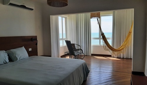 Suite estudio panorámica, 1 cama de matrimonio grande