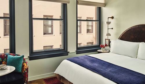 Habitación, 1 cama de matrimonio grande, no fumadores, vistas al patio