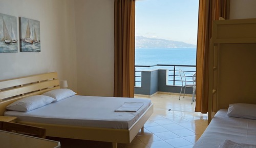 Apartamento, 1 habitación, vistas al mar