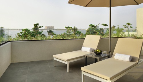 Suite junior, 1 cama de matrimonio grande con sofá cama, terraza