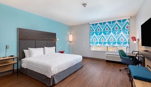 Habitación, 1 cama de matrimonio grande, accesible para personas con discapacidad (Roll-In Shower)