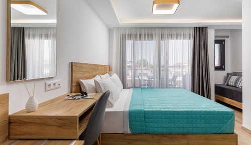 Habitación, vistas al mar