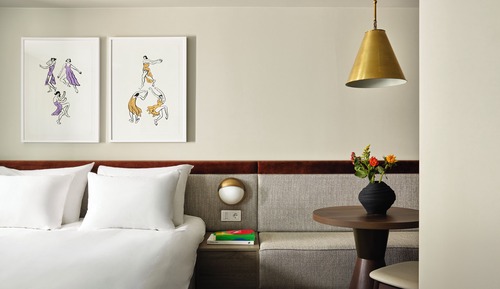 Habitación, vistas a la ciudad