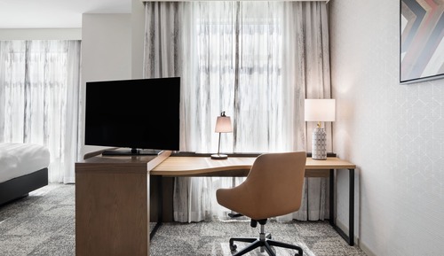 Estudio, varias camas