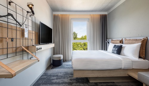 Habitación, 1 cama de matrimonio, vistas a la ciudad