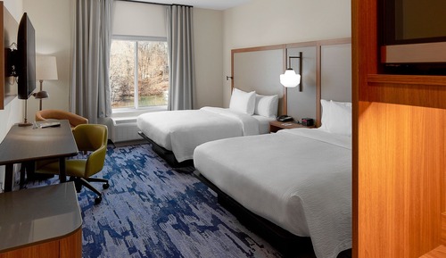 Habitación, 2 camas de matrimonio