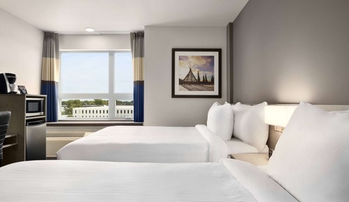 Habitación, 2 camas de matrimonio, no fumadores