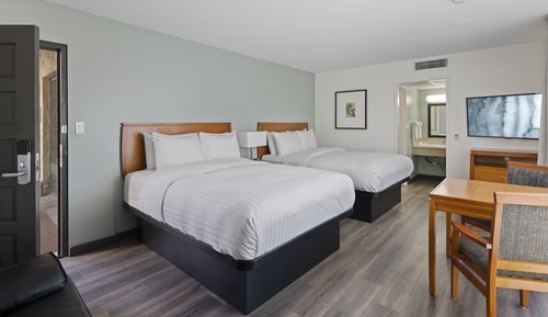 Suite estudio, 2 camas de matrimonio