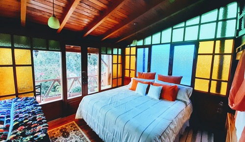 Habitación Deluxe doble, 1 cama de matrimonio, vistas al jardín