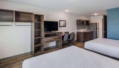 Habitación básica, 2 camas de matrimonio, no fumadores