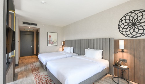 Habitación estándar, 2 camas de matrimonio, no fumadores