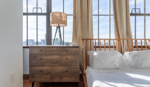 Estudio Premier, 1 cama de matrimonio con sofá cama, vistas a la ciudad