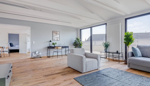 Two-Bedroom Penthouse Suite with rooftop terrace