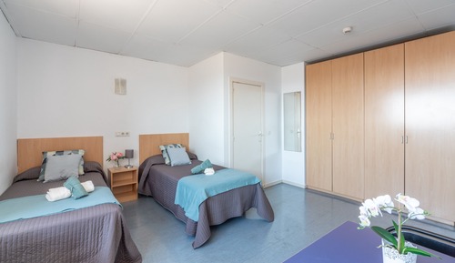 Estudio clásico, 2 camas individuales