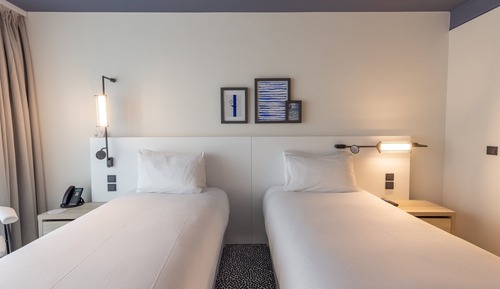 Habitación estándar, 1 cama de matrimonio grande, vistas a la ciudad (Mountain View)