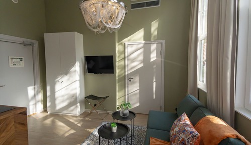 Habitación triple Premium, varias camas, no fumadores, vistas al jardín