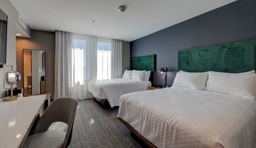 Habitación, 2 camas de matrimonio, no fumadores (Hearing Accessible)