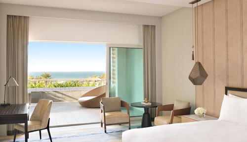 Habitación clásica, 1 cama de matrimonio grande, terraza, vistas al mar