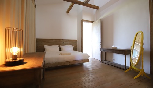 Suite de luna de miel, 1 cama de matrimonio grande, patio, vistas a la playa