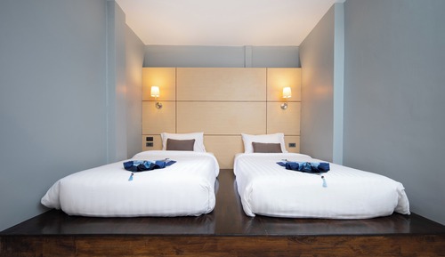 Habitación superior con 2 camas individuales