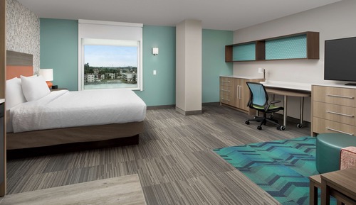 Estudio, 1 cama de matrimonio grande, accesible para personas con discapacidad (Hearing)