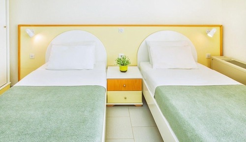 Habitación familiar, vistas al mar