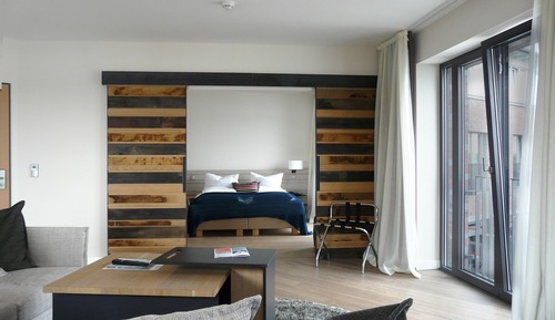 Suite, vistas al río