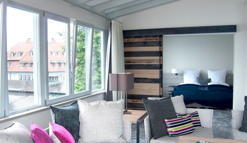 Suite, vistas al puerto