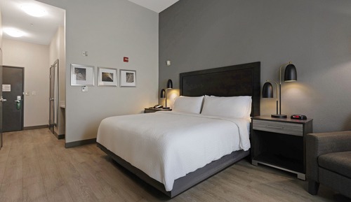 Habitación estándar, 1 cama de matrimonio grande (Mobility, Roll-In Shower)