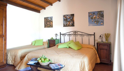 Habitación triple superior, vistas a la montaña