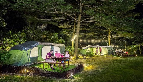 Tienda familiar (Outdoor Glamping for 4)