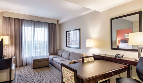 Suite, 1 cama de matrimonio grande, accesible para personas con discapacidad