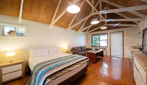 Cabaña, cocina básica (Self-contained)