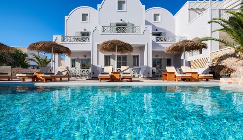 Habitación doble, vistas a la piscina