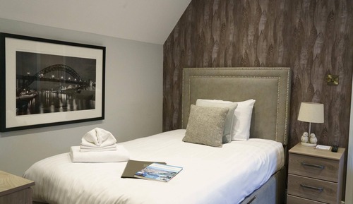 Habitación individual, baño privado