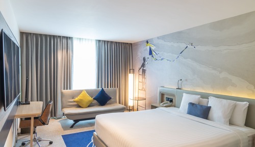 Habitación Premier, 1 cama de matrimonio grande, Acceso al salón del club, planta ejecutiva