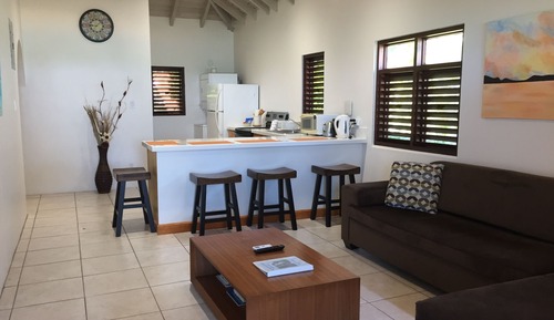 Casa de campo superior, 2 habitaciones, frente a la playa