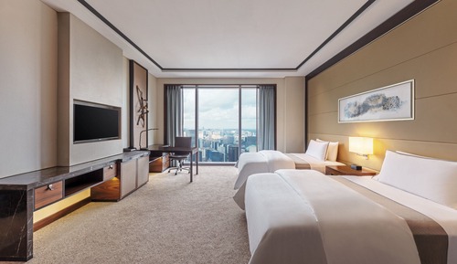 Habitación, 2 camas dobles, no fumadores