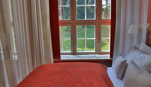Suite presidencial, vistas al parque