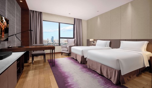 Estudio ejecutivo, 2 camas individuales