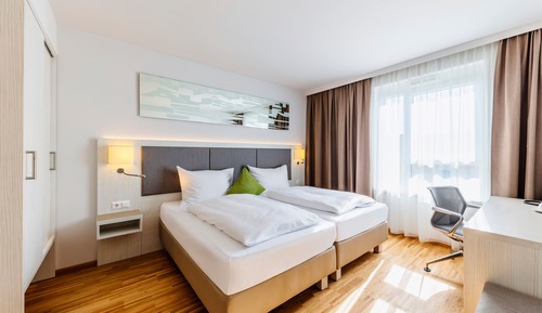 Habitación doble superior, vistas al jardín