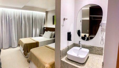 Habitación Deluxe, varias camas